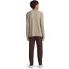 imageHurley boys Long Sleeve Soft Basic Tshirt and Joggers 2piece Outfit SetEspresso Heather