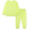 imageHurley unisexbaby Soft Basic Cloud Slub Crewneck Sweatshirt and Joggers 2piece Outfit SetDigi Lemon