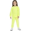 imageHurley unisexbaby Soft Basic Cloud Slub Crewneck Sweatshirt and Joggers 2piece Outfit SetDigi Lemon