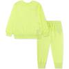 imageHurley unisexbaby Soft Basic Cloud Slub Crewneck Sweatshirt and Joggers 2piece Outfit SetDigi Lemon