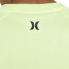 imageHurley Boys Graphic UPF 50 Rash Guard Swim ShirtVolt Glow