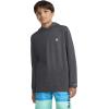 imageHurley Boys Long Sleeve Hooded UPF 50 Rash Guard Swim ShirtBlack Heather