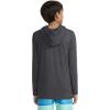 imageHurley Boys Long Sleeve Hooded UPF 50 Rash Guard Swim ShirtBlack Heather