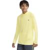 imageHurley Boys Long Sleeve Hooded UPF 50 Rash Guard Swim ShirtHeavenly Yellow Heather