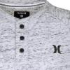 imageHurley Boys Soft Basic Cloud Slub TShirtBlackWhite Henley