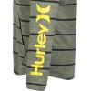 imageHurley boys Long Sleeve Soft Basic Cloud Slub Hooded TshirtArmyStripe