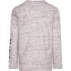 imageHurley boys Long Sleeve Soft Basic Cloud Slub Hooded TshirtBlackWhiteLogo
