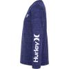 imageHurley boys Long Sleeve Soft Basic Cloud Slub Hooded TshirtMidnight Navy