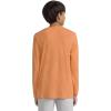 imageHurley boys Long Sleeve Soft Basic Cloud Slub Hooded TshirtOrange Cream