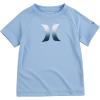 imageHurley Boys Graphic UPF 50 Rash Guard Swim ShirtPsychic BlueIcon