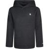 imageHurley Boys Long Sleeve Hooded UPF 50 Rash Guard Swim ShirtBlack Heather