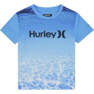 imageHurley Boys Graphic UPF 50 Rash Guard Swim ShirtIndo Blue