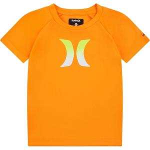 imageHurley Boys Graphic UPF 50 Rash Guard Swim ShirtTotal OrangeIcon
