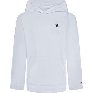 imageHurley Boys Long Sleeve Hooded UPF 50 Rash Guard Swim ShirtGrey Heather