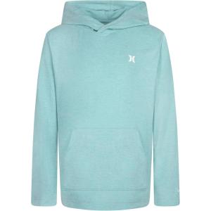 imageHurley Boys Long Sleeve Hooded UPF 50 Rash Guard Swim ShirtHarbor Green Heather