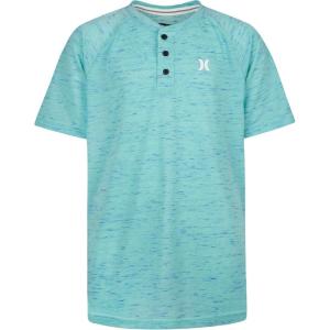 imageHurley Boys Soft Basic Cloud Slub TShirtTropical TwistHenley