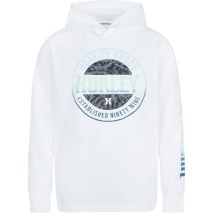 imageHurley boys Long Sleeve Hooded Graphic TshirtSail