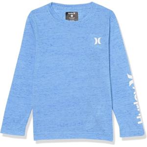 imageHurley boys Long Sleeve Soft Basic Cloud Slub Hooded TshirtLight Blue