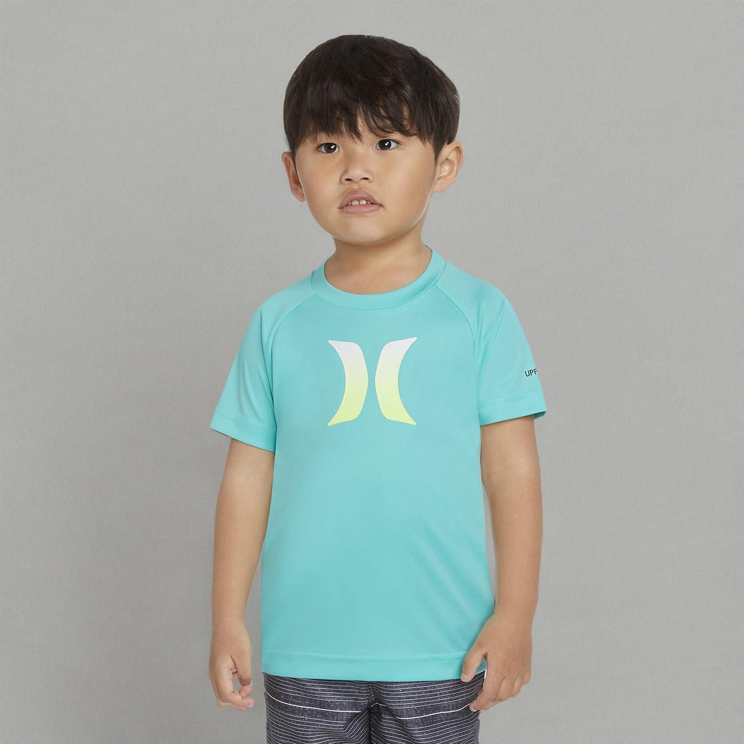 imageHurley Boys DriFit One and Only Graphic TShirt Little KidsAurora GreenIcon