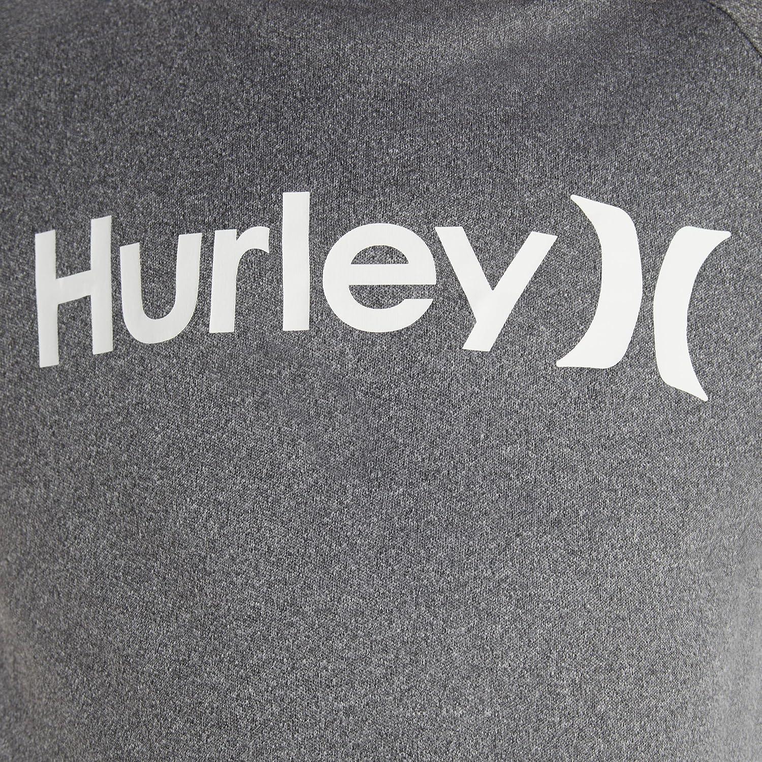 imageHurley Boys DriFit One and Only Graphic TShirt Little KidsBlack Heather