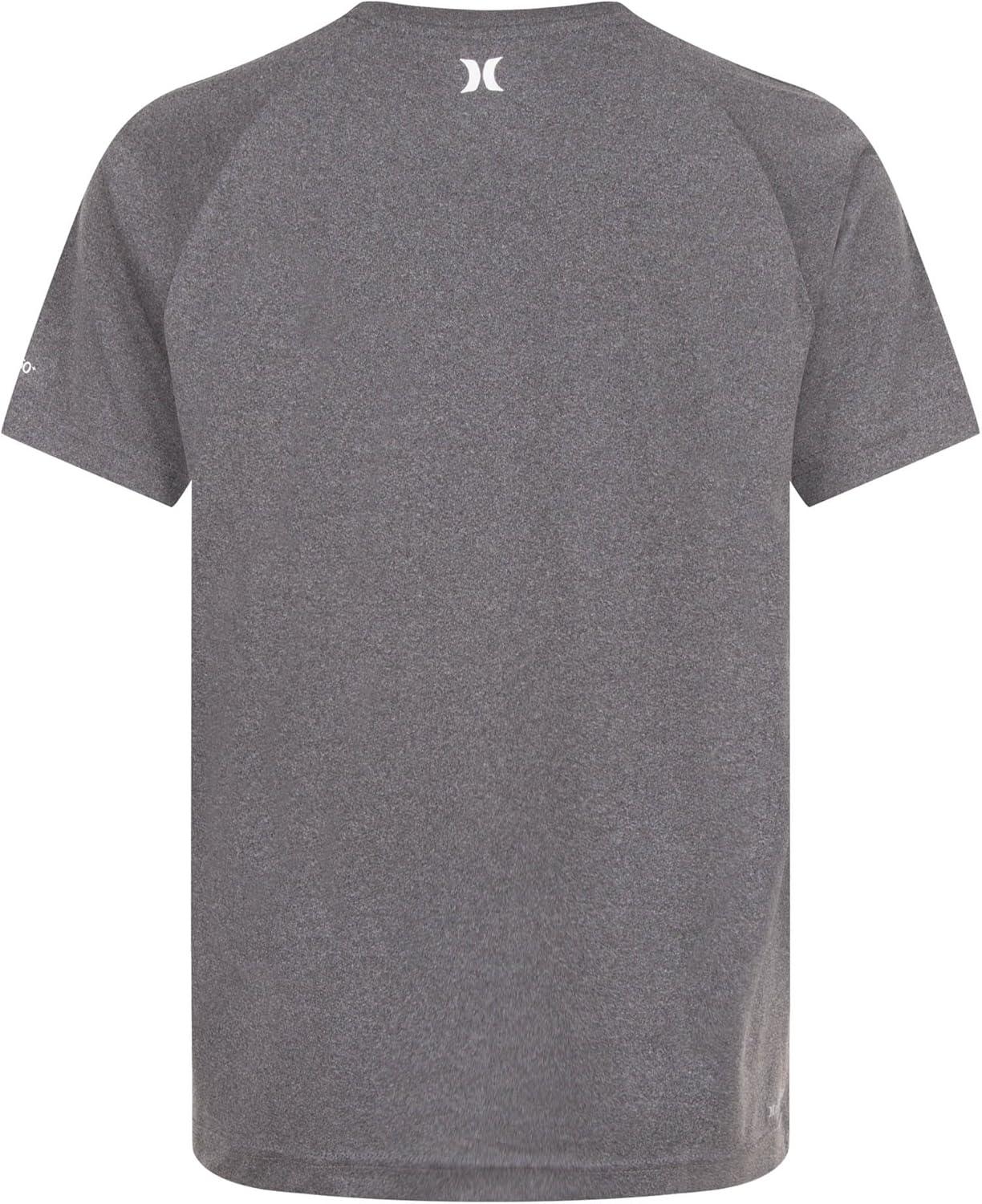 imageHurley Boys DriFit One and Only Graphic TShirt Little KidsBlack HeatherIcon