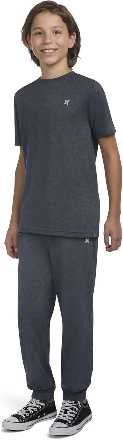 imageHurley Boys Soft Knit Jogger PantsBlack Heather