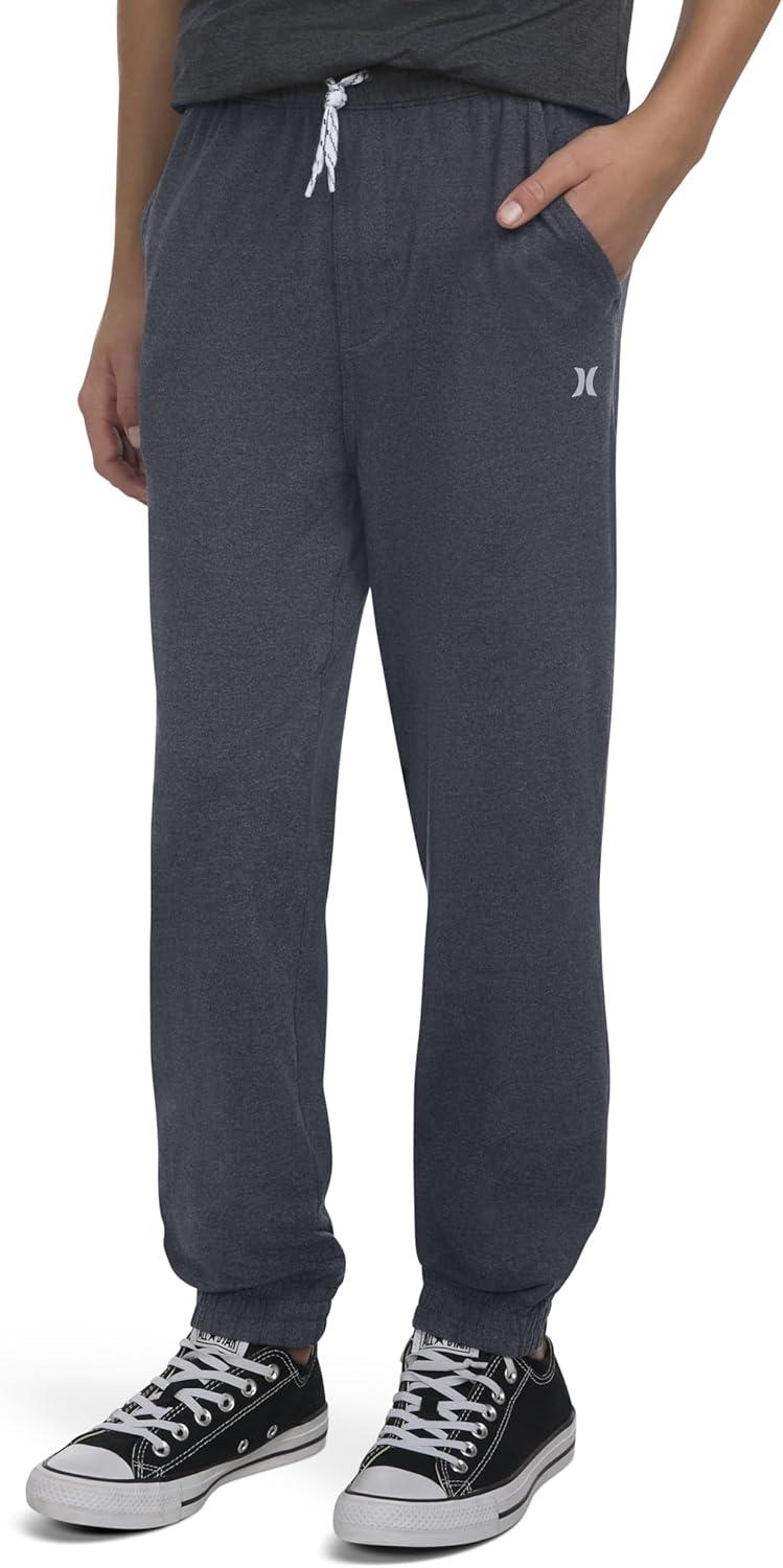 imageHurley Boys Soft Knit Jogger PantsBlack Heather