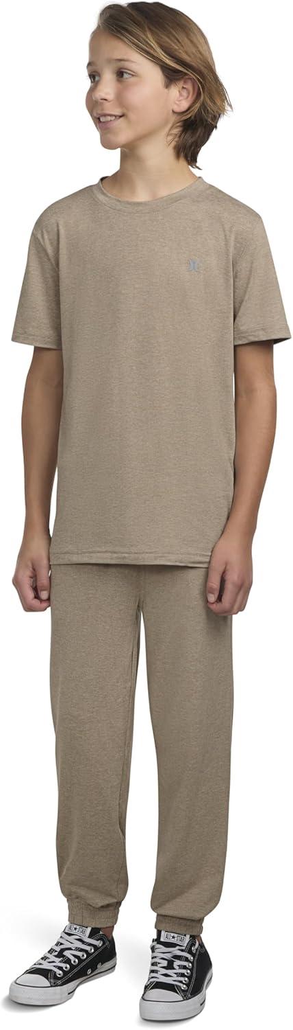 imageHurley Boys Soft Knit Jogger PantsKhaki Heather