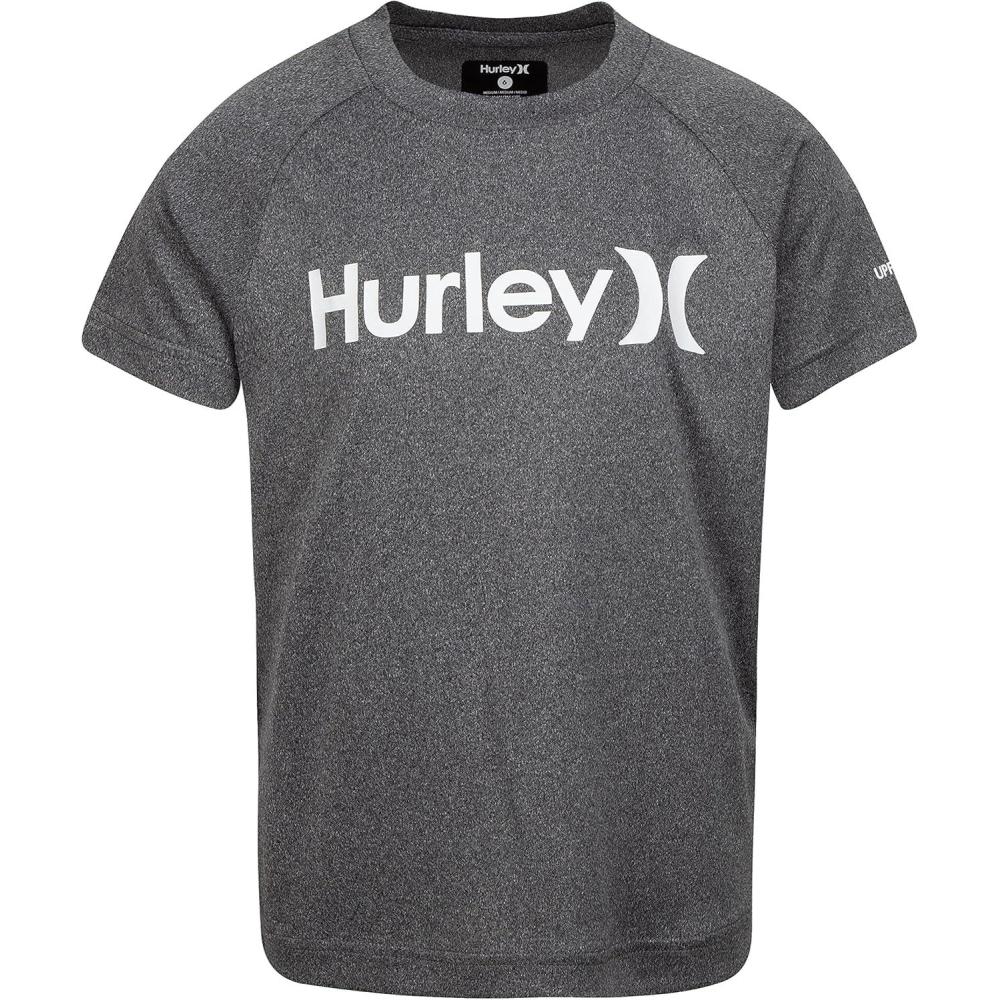 imageHurley Boys DriFit One and Only Graphic TShirt Little KidsBlack Heather