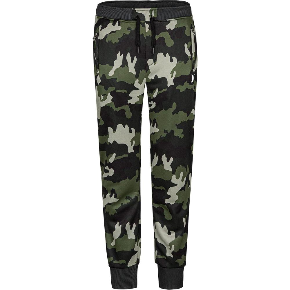 imageHurley Boys Soft Knit Jogger PantsGreen Camo