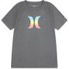 imageHurley Boys DriFit One and Only Graphic TShirt Little KidsBlack HeatherIcon