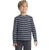 image:imageHurley Boys Boys Long Sleeve Soft Cloud Slub TShirtCarbonWhite