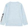 image:imageHurley Boys Boys Long Sleeve Soft Cloud Slub TShirtTopaz Mist