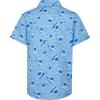image:imageHurley Boys Boys Woven Button Down ShirtBlue Ice