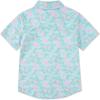 image:imageHurley Boys Boys Woven Button Down ShirtBlue IceFlamingo