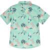 image:imageHurley Boys Boys Woven Button Down ShirtJelly Mint Parrot