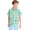 image:imageHurley Boys Boys Woven Button Down ShirtJelly Mint Parrot
