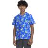 image:imageHurley Boys Boys Woven Button Down ShirtSantiago Blue