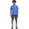 image:imageHurley Boys Boys Woven Button Down ShirtSantiago Blue