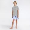 image:imageHurley Boys Icon UPF 50 Rash Guard Swim ShirtDark Grey Heather