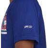 image:imageHurley Boys Icon UPF 50 Rash Guard Swim ShirtDeep Royal BlueAmericana