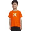 image:imageHurley Boys Icon UPF 50 Rash Guard Swim ShirtTotal OrangeIcon