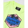 image:imageHurley Boys Icon UPF 50 Rash Guard Swim ShirtVolt GlowHex