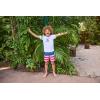 image:imageHurley Boys Icon UPF 50 Rash Guard Swim ShirtWhiteAmericana