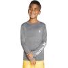 image:imageHurley Boys Long Sleeve Graphic TShirtBlack Heather