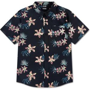 image:imageHurley Boys Boys Woven Button Down ShirtBlackFloral