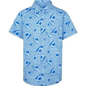 image:imageHurley Boys Boys Woven Button Down ShirtBlue Ice