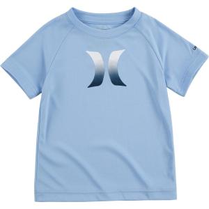 image:imageHurley Boys Icon UPF 50 Rash Guard Swim ShirtPsychic BlueIcon