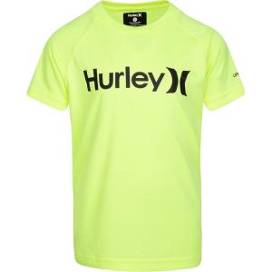 image:imageHurley Boys Icon UPF 50 Rash Guard Swim ShirtVolt Glow