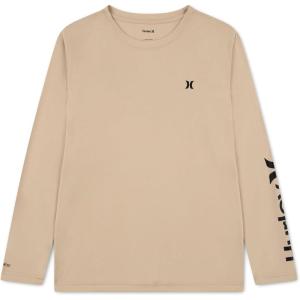 image:imageHurley Boys Long Sleeve Graphic TShirtRattan Heather